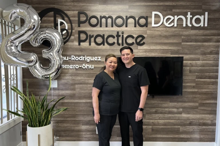 Dentists in Pomona offering cosmetic dentistry, same day crowns, dental cleanings, and more.